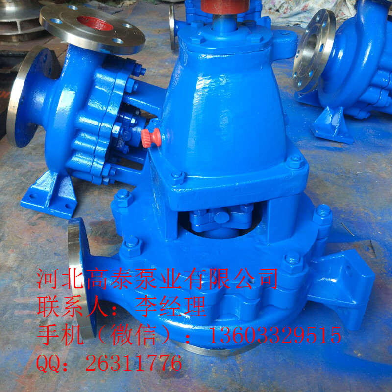 不銹鋼化工泵 IH80-50-200耐腐蝕離心泵參數