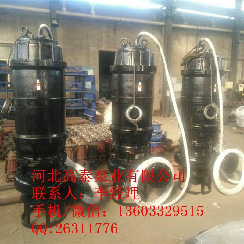 ZJQ潛水泥漿泵 ZJQ300-60無堵塞潛水渣漿泵價格